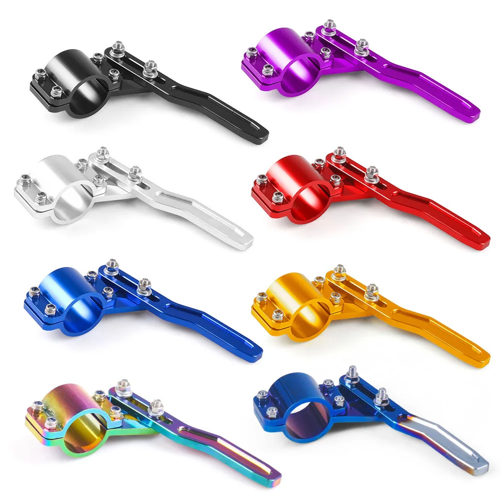 Extensión de barra de giro de volante de ajuste de estilo de aluminio para coche, Kit de posición de palanca de señal de giro, accesorios para coche