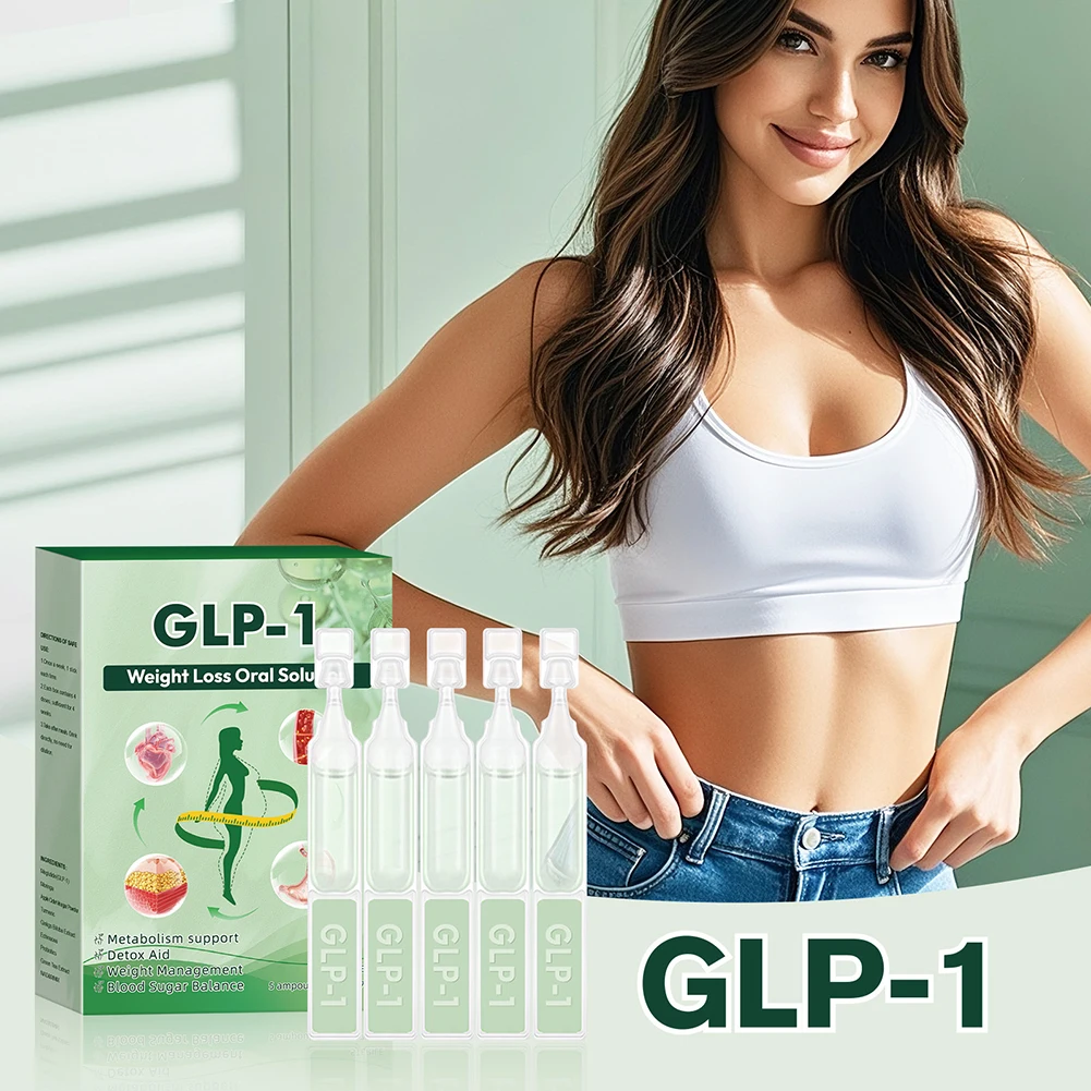 GLP-1 قطرات GLP-1 مكملات فقدان الوزن للنساء والرجال قطرات سائل طبيعية متقدمة للعناية بالجسم، لجميع أنواع الجسم #1