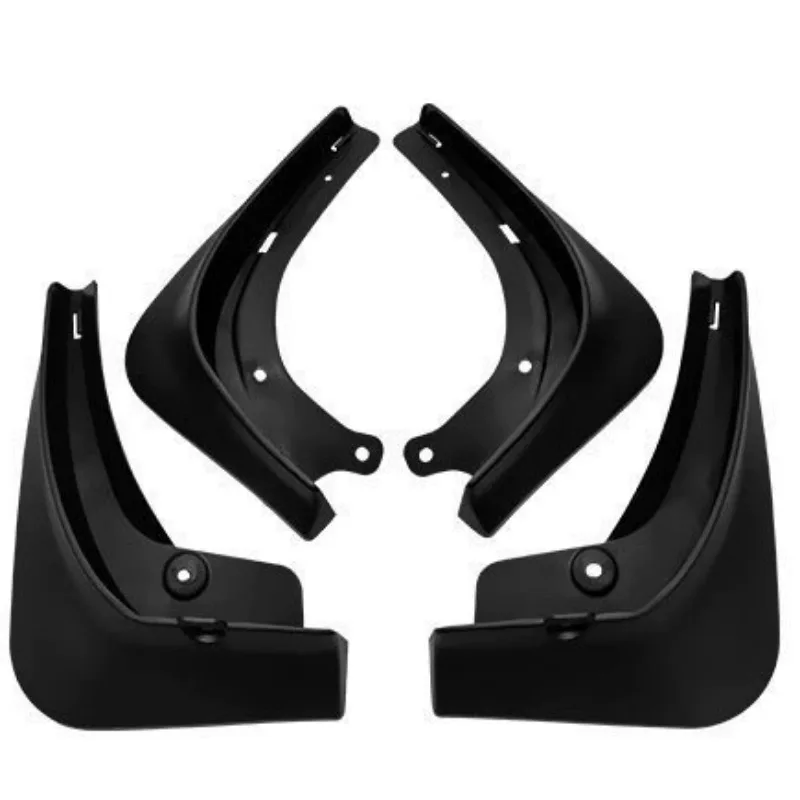 اللوحات الطينية مناسبة لـ Tesla MODEL3 2016-2023 2017 2018 2019 واقيات الطين مصدات الإطارات ملحقات مقاومة للرذاذ واقيات العجلات 4ps #2