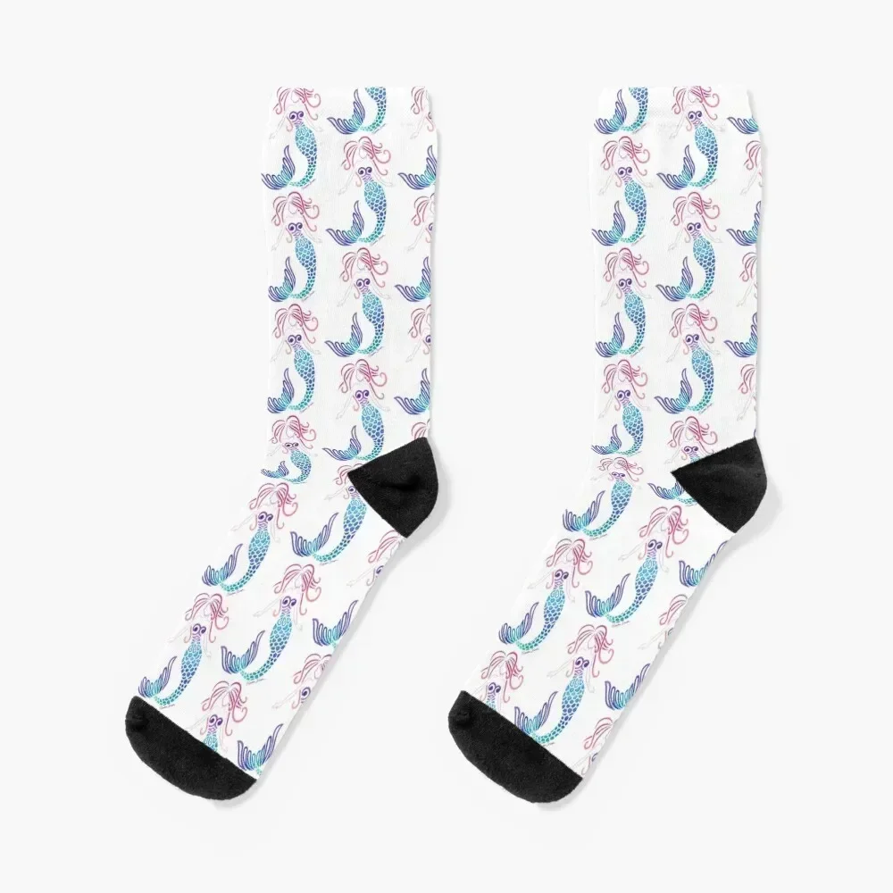 

Tribal Mermaid Socks aesthetic luxe Children's Socks Men's Women's