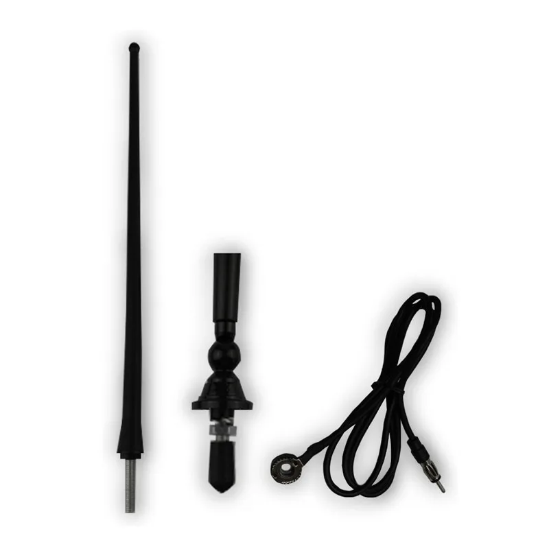 Herdio wasserdichte marine antenne gummi ente dipol flexibler mast fm am antenne für boot radio auto atv utv rzr spa rv