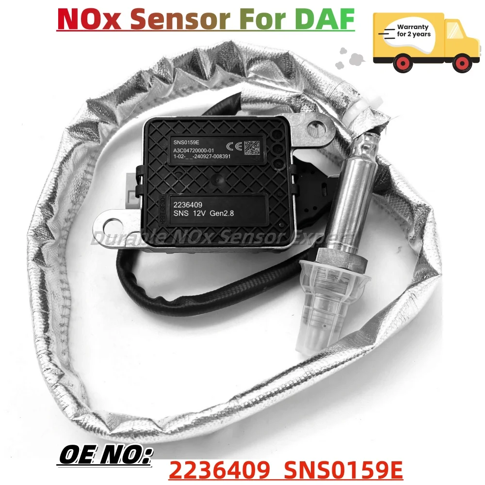 

New Inlet Nox Sensor 2236409 2236409PE 1932604PE 1936259PE 1973528PE 2006246 2872297 For MX13 PACCAR Engine