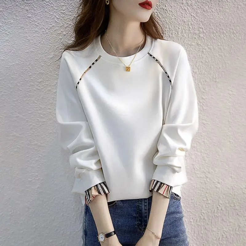

2024 with Tshirt Print Top for Women Loose Cotton Clothing White Woman T-shirt Black Simple Cheap Stylish Elegant and Youth Tee