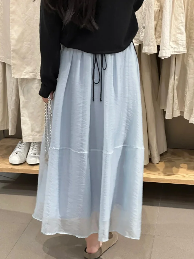 Stunningly Beautiful Ultra Soft Versatile Handmade f-length Tulle Skirt with Inner  for Summer 2025 Women's Faion