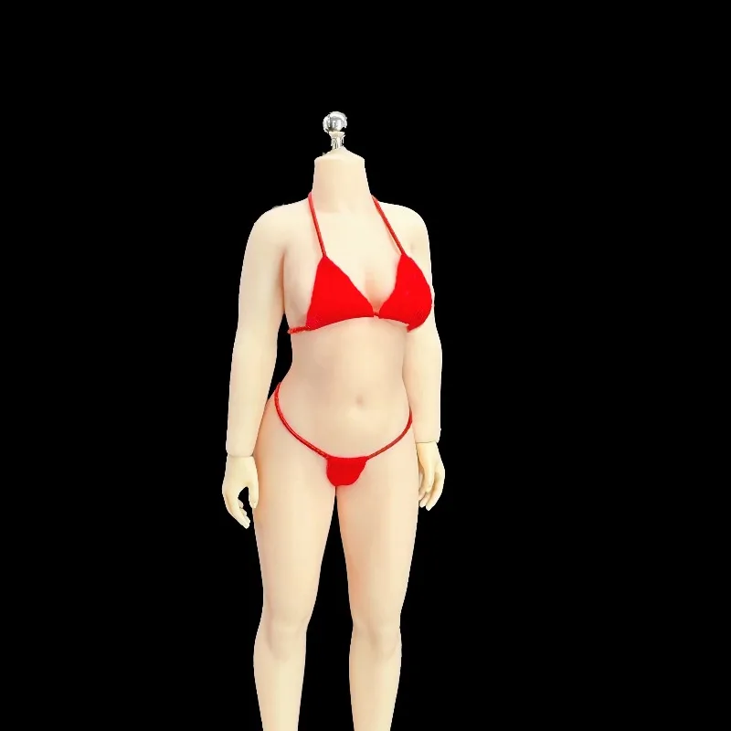 

1/12 Scale Sexy Underwear Hollow Mesh Bra Lingerie Thong Set Clothes Model Fit 6'' Female Action Figure TBL JO Body Decor