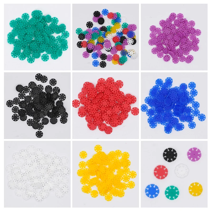 100Pcs/Bag Dental Endo Root Canal File Disinfection Marking Circle Ring Silicone Endo Dentistry Stopper Counters