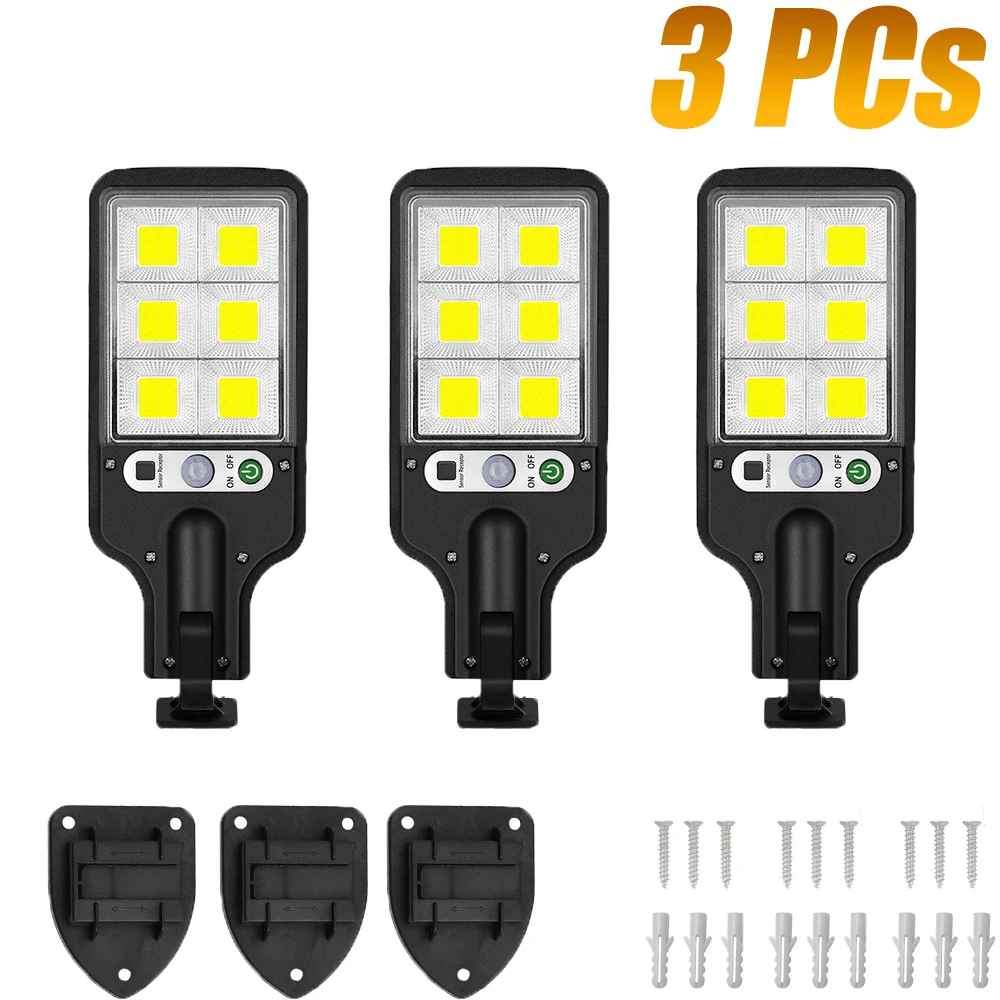 NONE Solar LED Wall Light Black 6