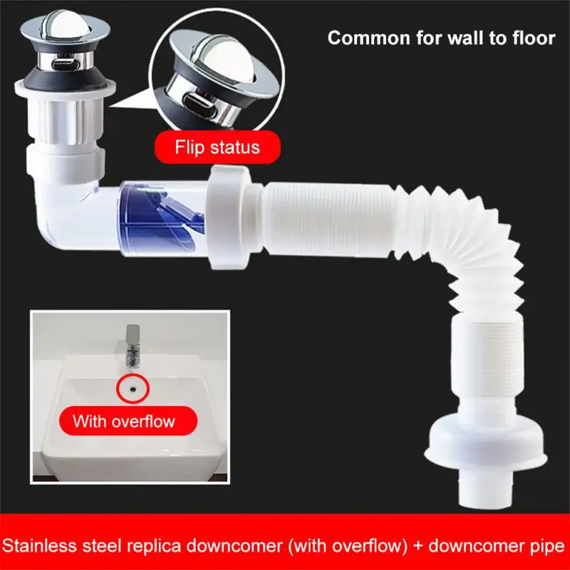 Sink Deodorant Launch Pipeline Accessories Kitchen Sink Hose Sink Strainer Drain Pipe Plumbing Washbasin Kitchen Accessories