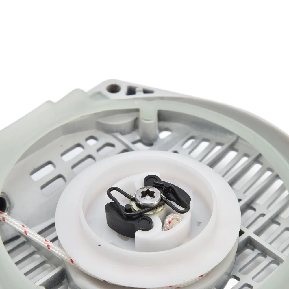Reliable Plastic Starter Assembly Compact Easy to Install Pull Starter Assembly White Chain Saw Accessories for MS382