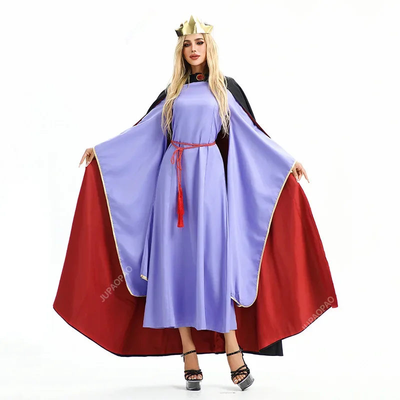 

Halloween Carnival Party Anime Fairy Tale Princess Evil Queen Dress Play Stage Performance Evening Costume Cosplay Costume Women