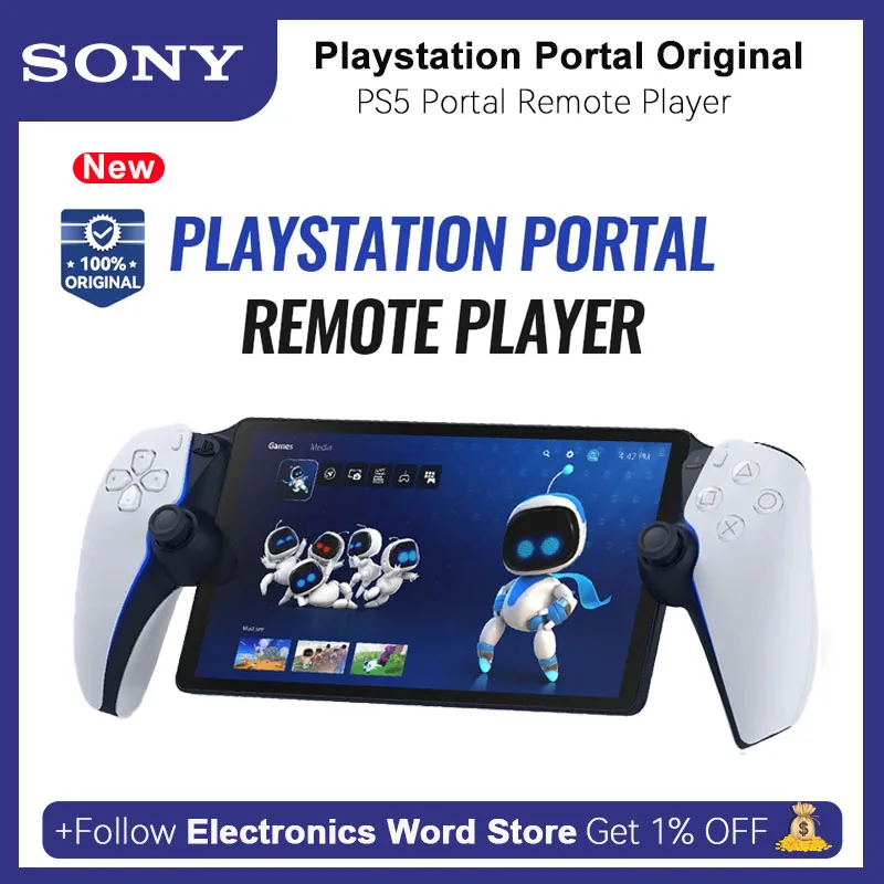 PlayStation Portal Remote Player Original PS5 Portal Remote Player Portable Consoles PS Portal Sony