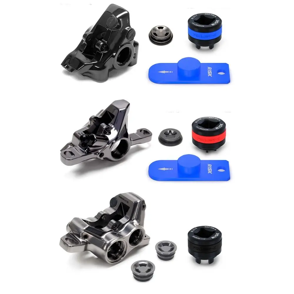 Aluminum Alloy Bicycle Disc Brake Tools Repairing Multi-functional Brake Piston Removal Universal for Shimano M9200/M9220/R9270