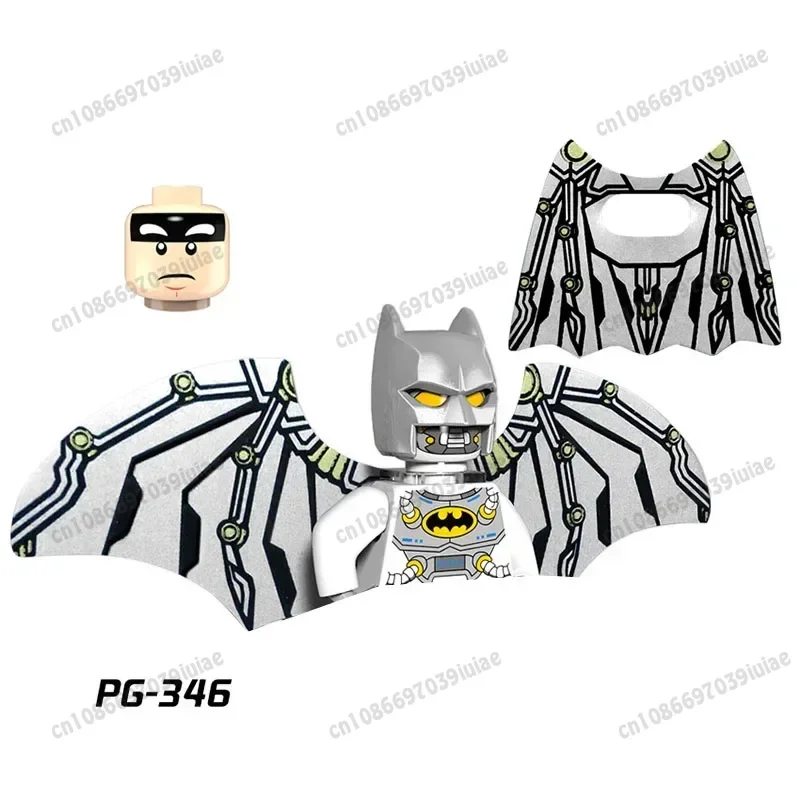 PG8084 PG346 PG348 PG350 PG351 PG353 Super Hero Batman Clown Bricks Cartoon Character building block Boy Birthday Present