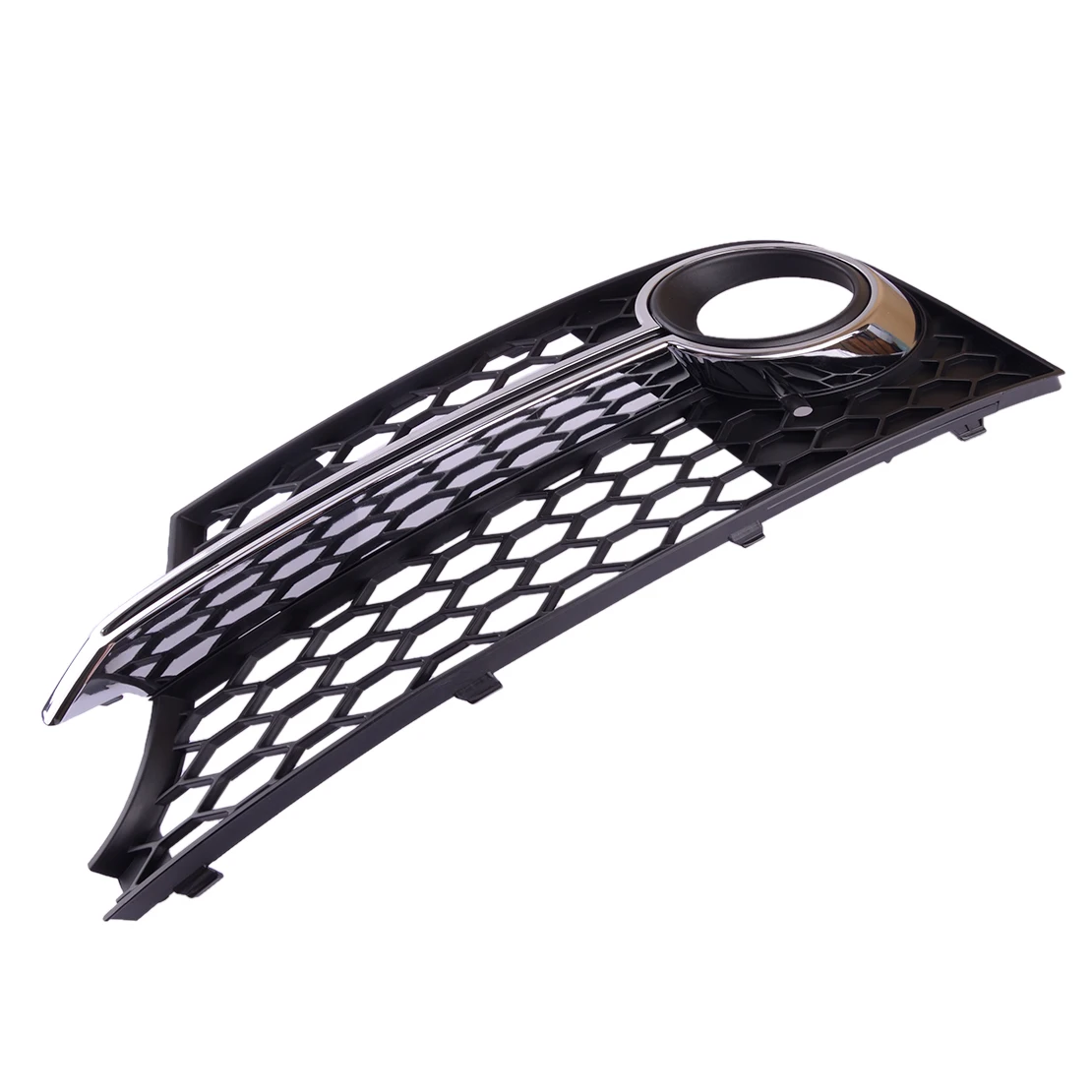 8J0807681K Car Front Left Bumper Honeycomb Mesh Fog Light Grille Cover Fit for Audi TT MK2 S-Line TTS 2011 2012 2013 2014