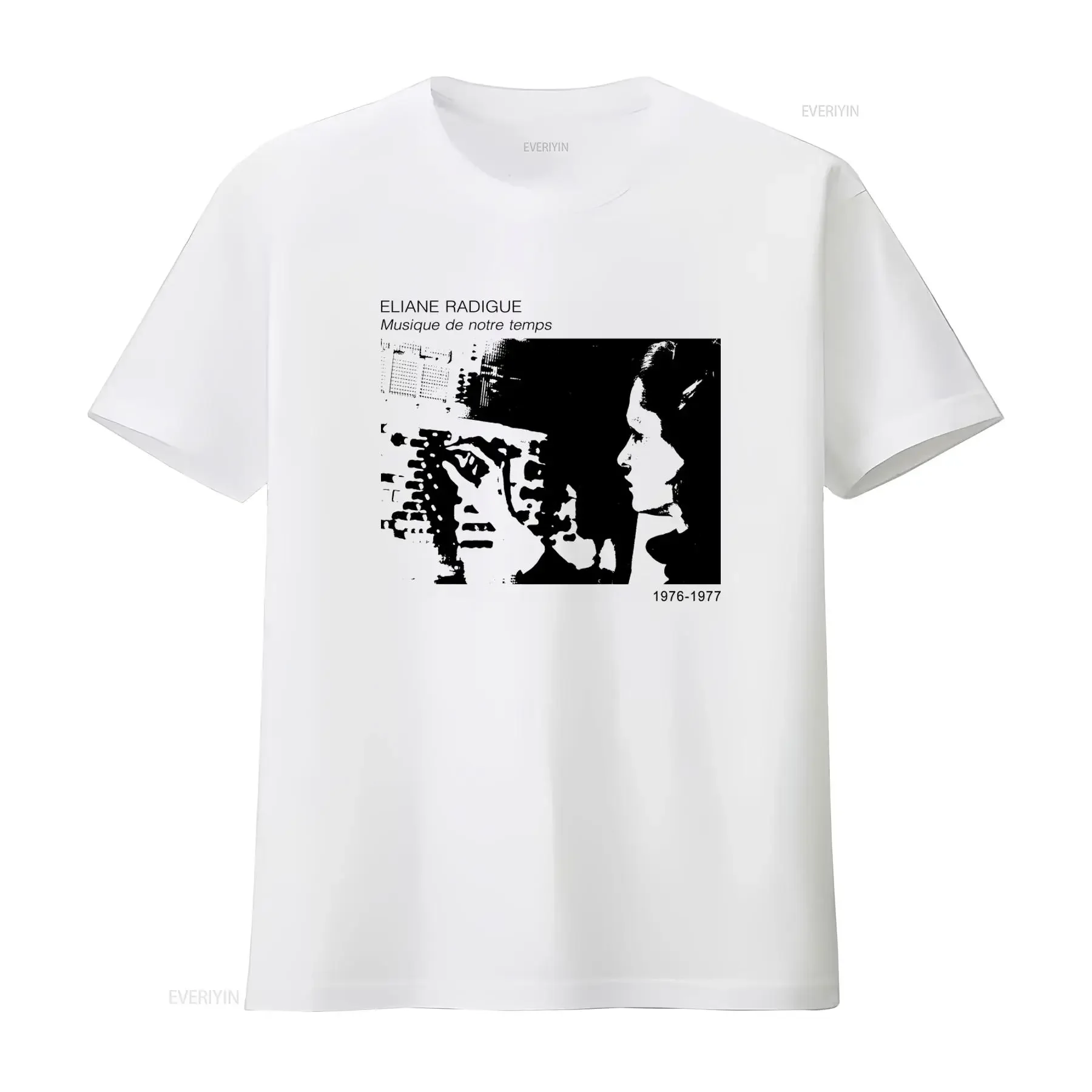 Eliane Radigue T Shirt Musique de notre temps Drones Experimental Modular Music 8 Colorways vintage Washed Soft streetwear