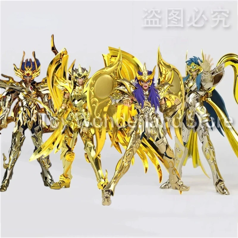 

In Stock GT Model Saint Seiya EX Sagittarius Aiolos/Milo/Camus/Gemini/Cancer Soul of God Knights of The Zodiac Action Figure