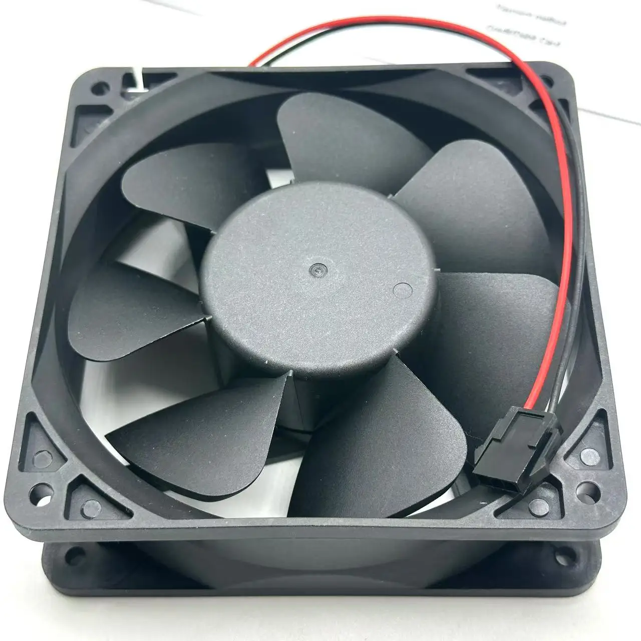 T&T 1238HH24B-WDB DC 24V 0.70A 120x120x32mm 2-Wire Server Cooling Fan