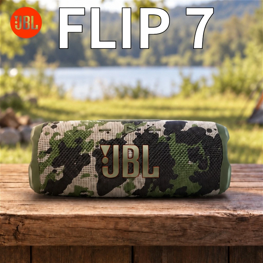 JBL Flip 7 Portable Bluetooth Speaker Deep Bass IP68 Waterproof Dustproof 16H Playtime Outdoor Camping Travel Party Soundbox