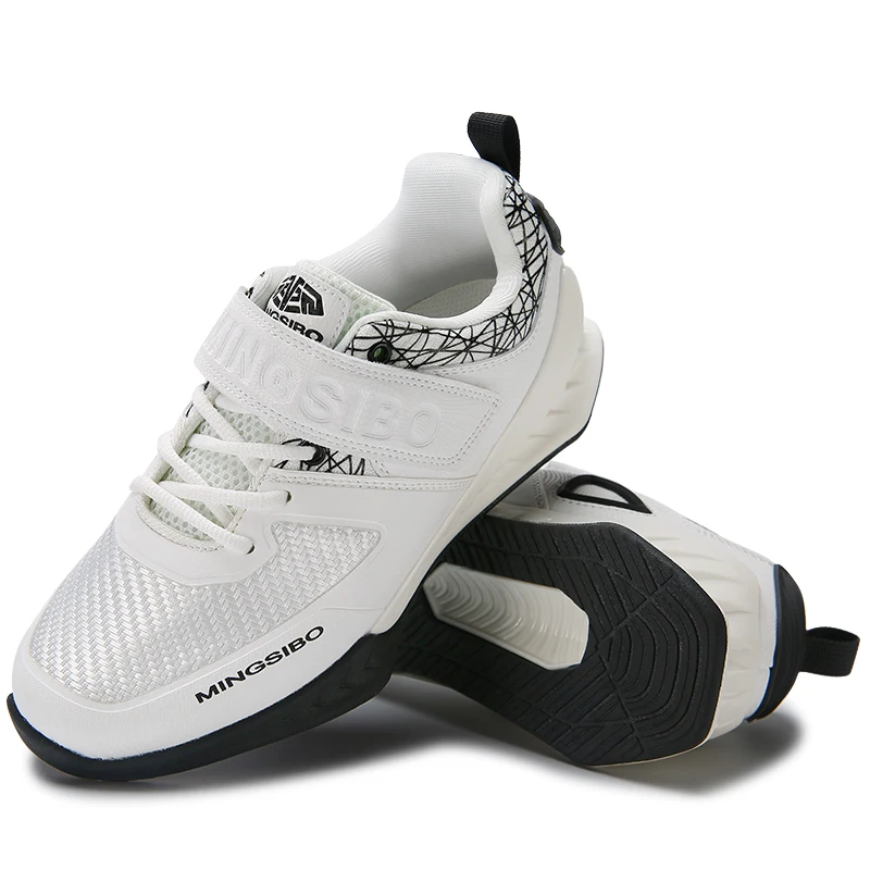 Men New Weightlifting Shoes Big Size Professional Hard Pull Training Male Rubber Original Cross-Trainer Comfortable Squat Shoes