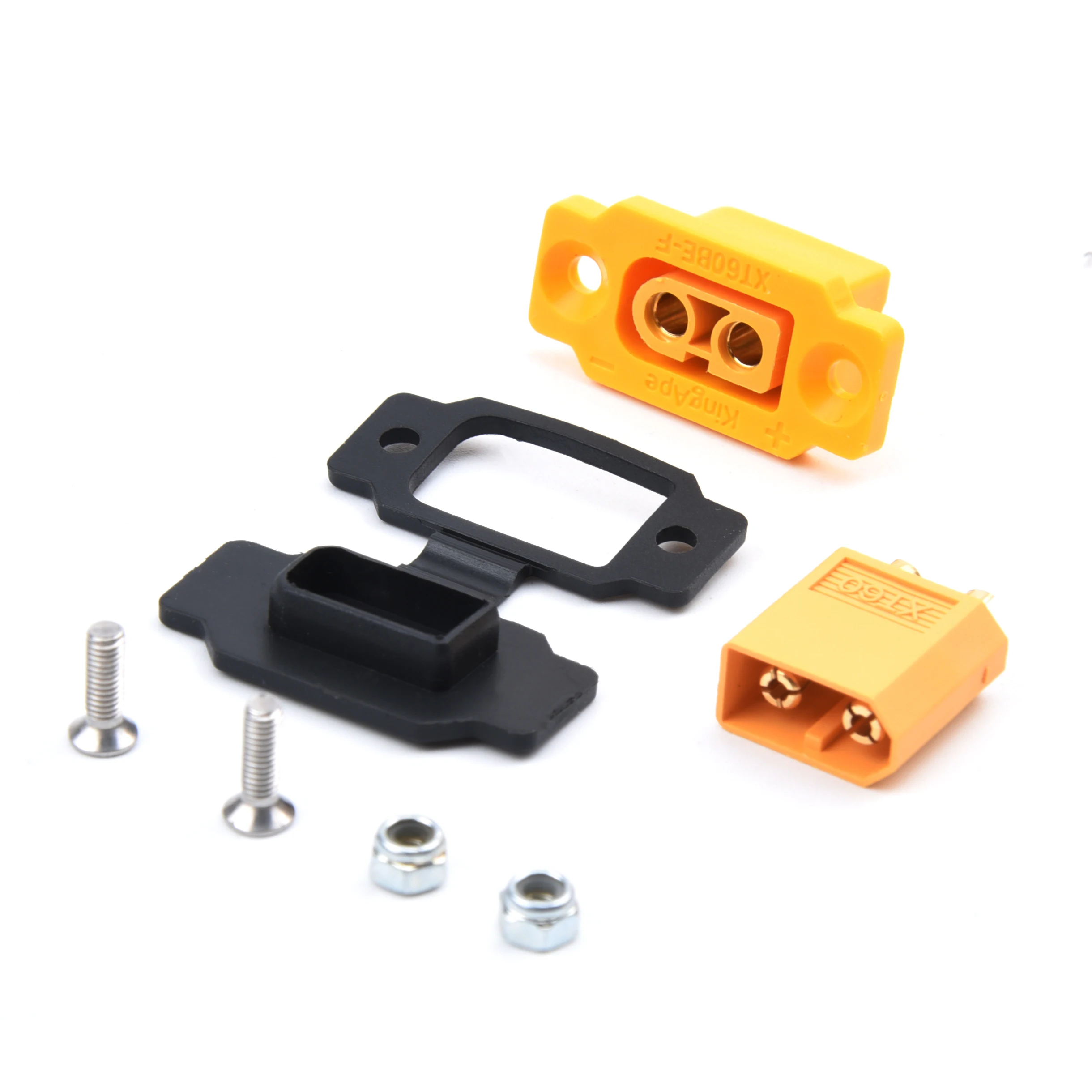 NEU XT60BE-F XT60E-F & XT60 / XT60H Modellflugzeugbatterie vergoldeter 30A Hochstrom-sicherer weiblicher Steckverbinder – Detail 24
