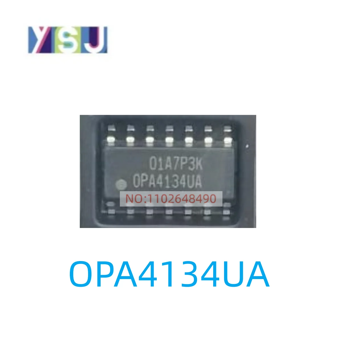 OPA4134UA IC Brand New Microcontroller EncapsulationLQFP100