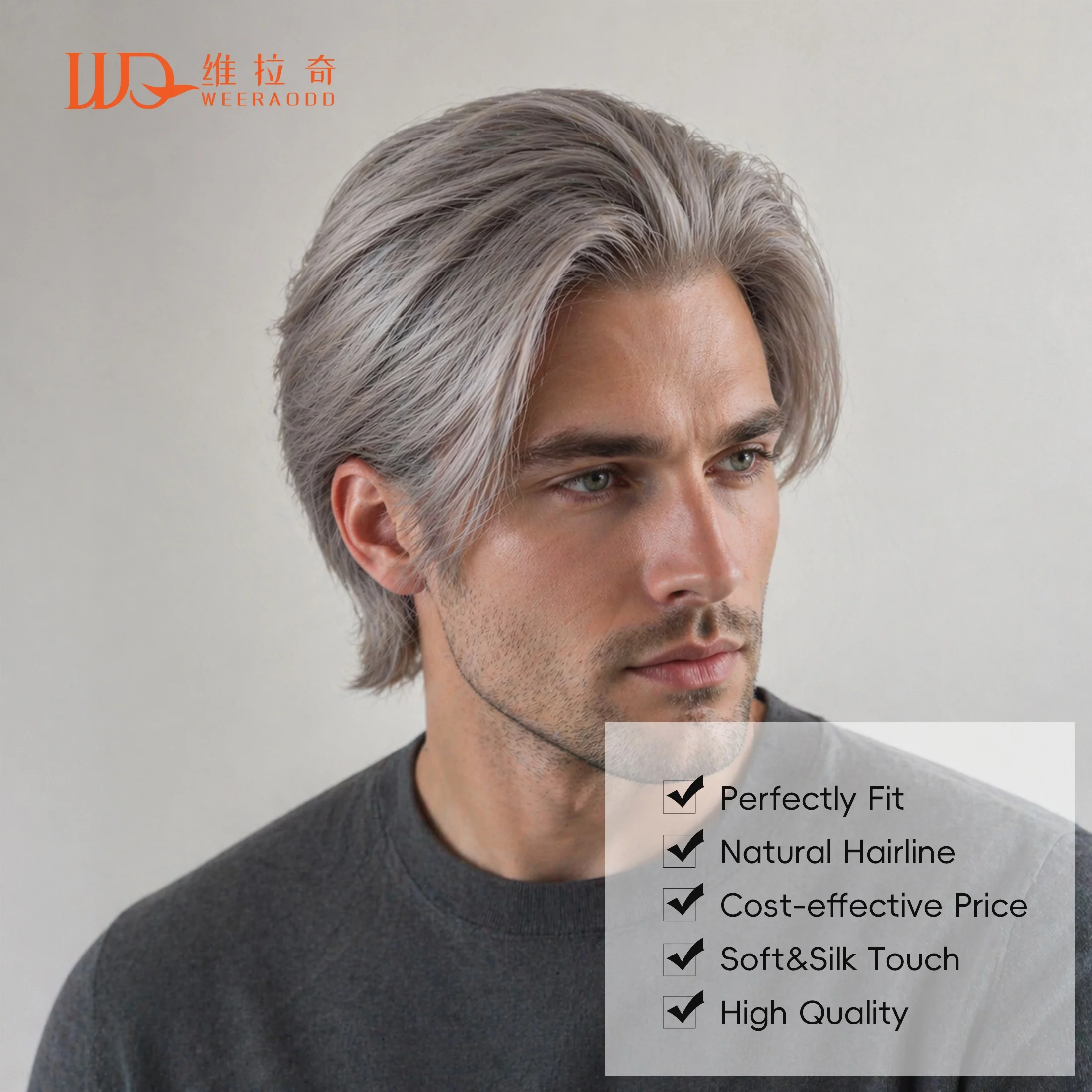 

10 Inch Ice Gray Short Bob Wig 13x4 Lace Front Glueless Wig Heat Resistant Synthetic Natural Hairline Unisex Daily Party Cosplay