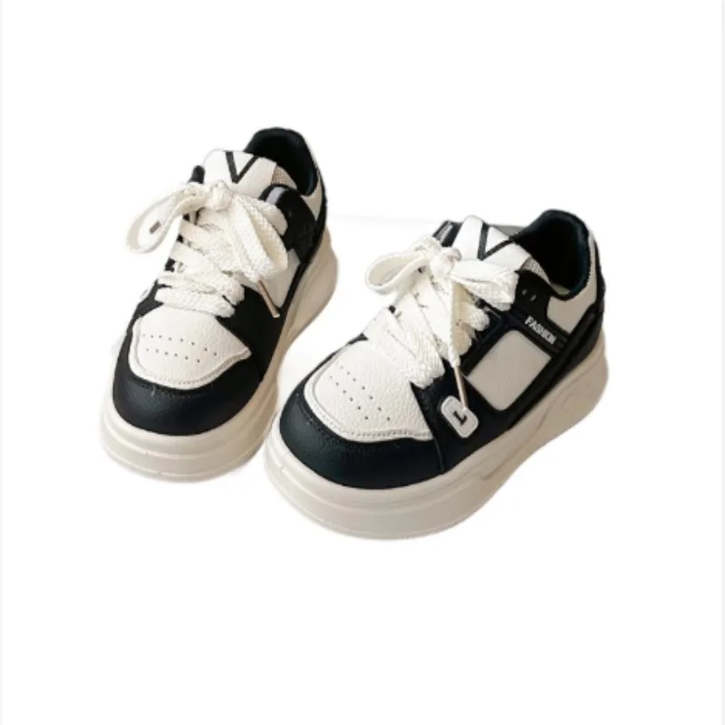 

Children's Casual Sneakers 2025 New Comfortable Single Shoes Baby Boys Girls Toddler Small White Shoes Tenis Sports Board Shoes