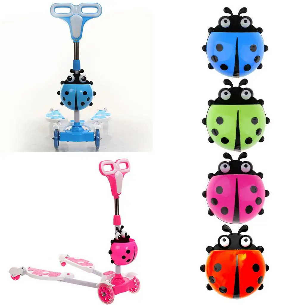 Childrens Bike Basket Plastic Bag Kids Scooter Handle Bar Basket Accessories