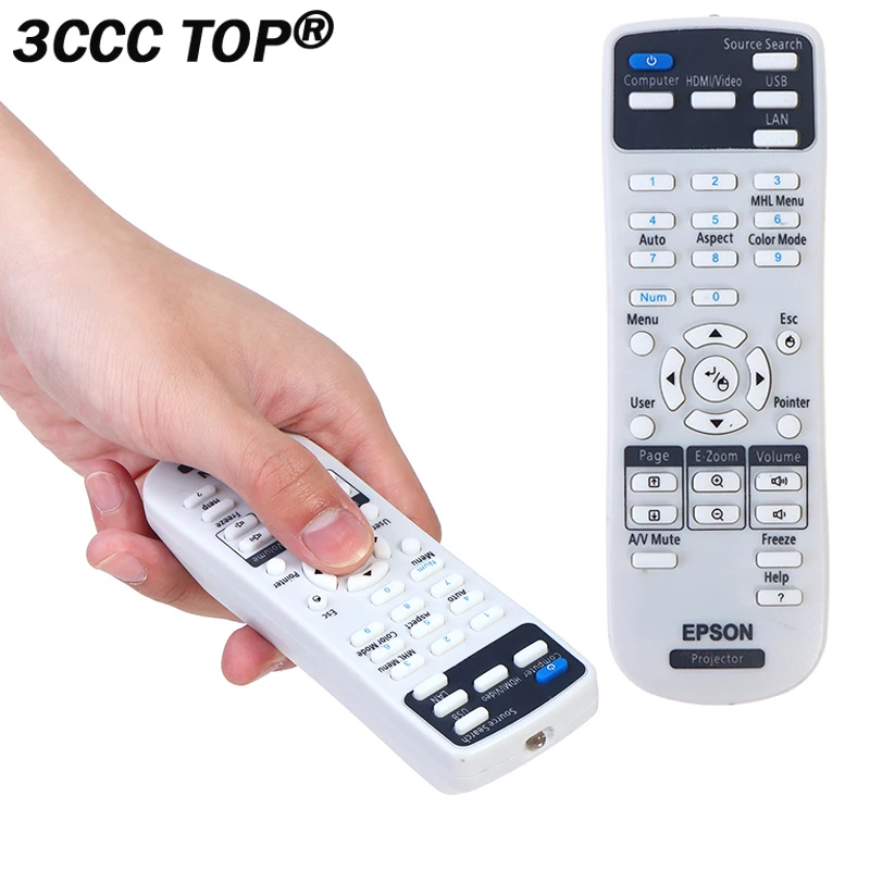 1PCS Universal Projector Remote Control For Epson 1599176 EX3220 EX5220 EX5230 EX6220 EX7220 725HD 730HD