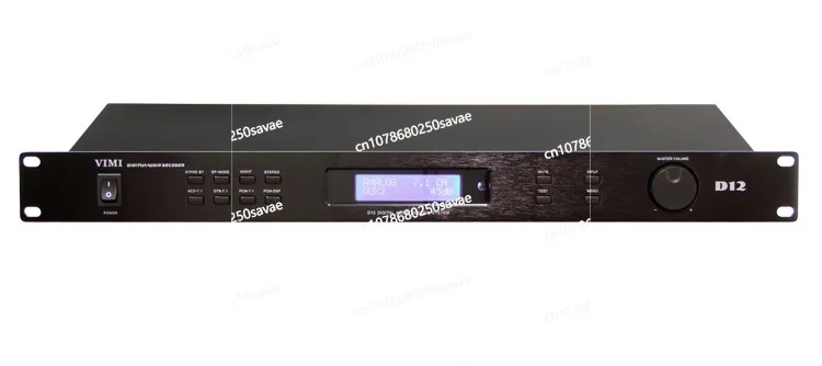 

Audio & Video System 7.1 Audio Decoder 1U Cabinet 7.1 Home Theater, Lotus Head Can Be Connected To The Rear Stage