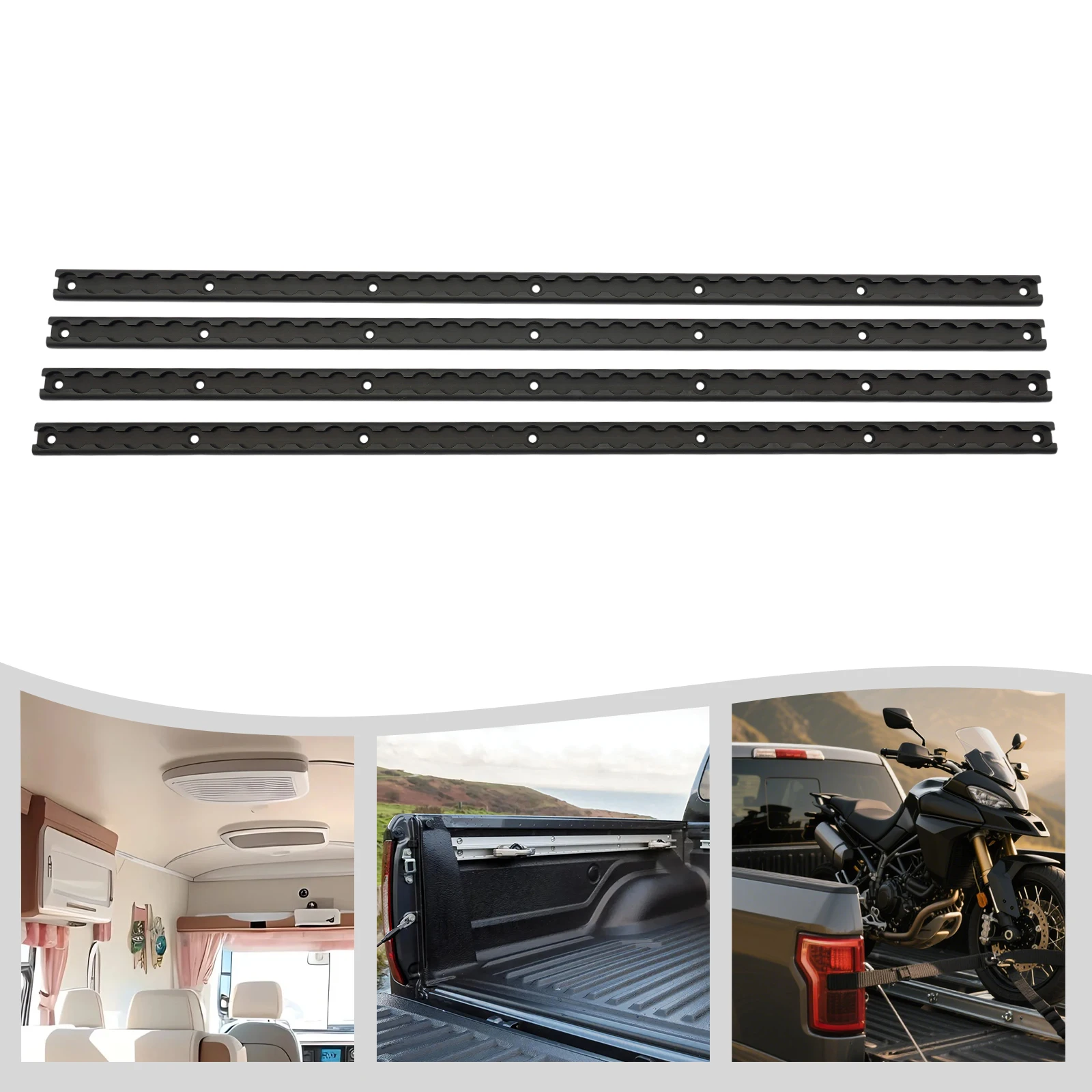 L-образная направляющая длиной 3 фута, L-образная направляющая для грузовика и прицепа, 4 перила для грузовика