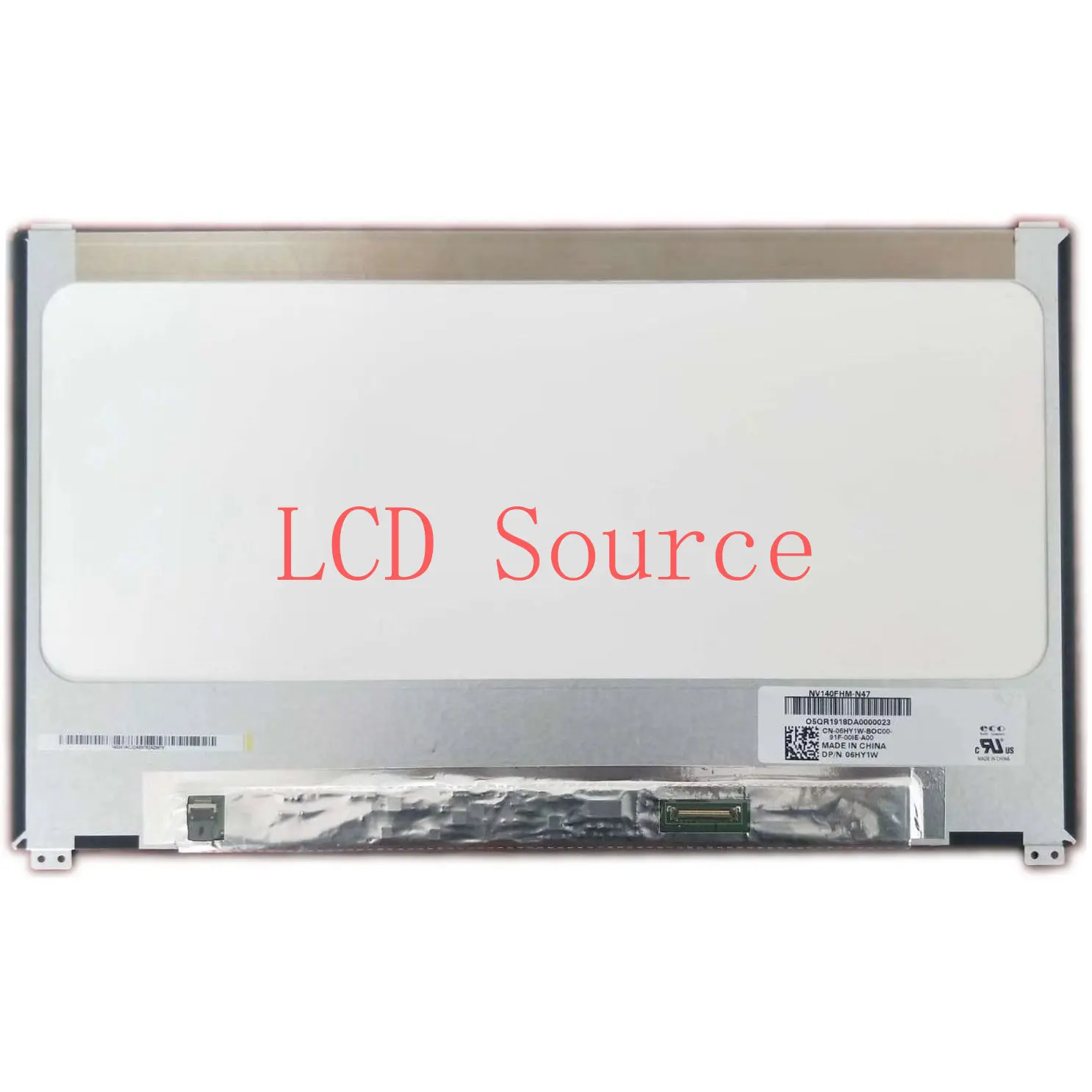 Imagem -02 - Ajuste N140hce-e52 B140han03.3 Ips 14.0 Painel de Substituição para Dell 1920x1080 Fhd Lcd Display Led Tela Nv140fhm-n47