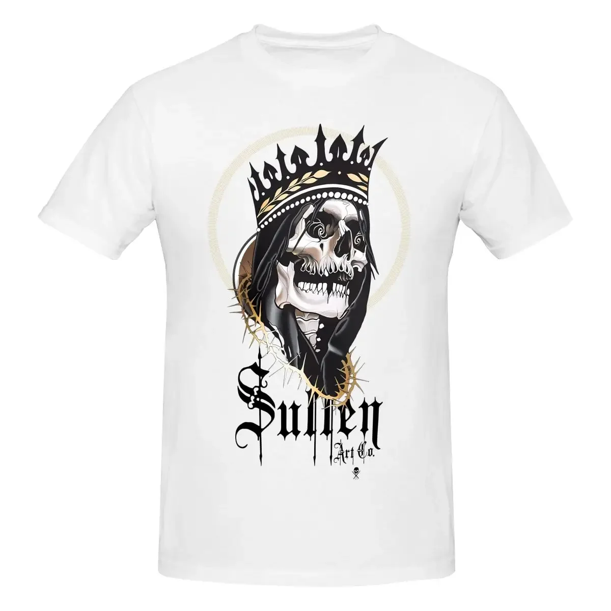 HOT NEW Sullen Art Co blue T-shirt short sleeve All sizes S-5XL