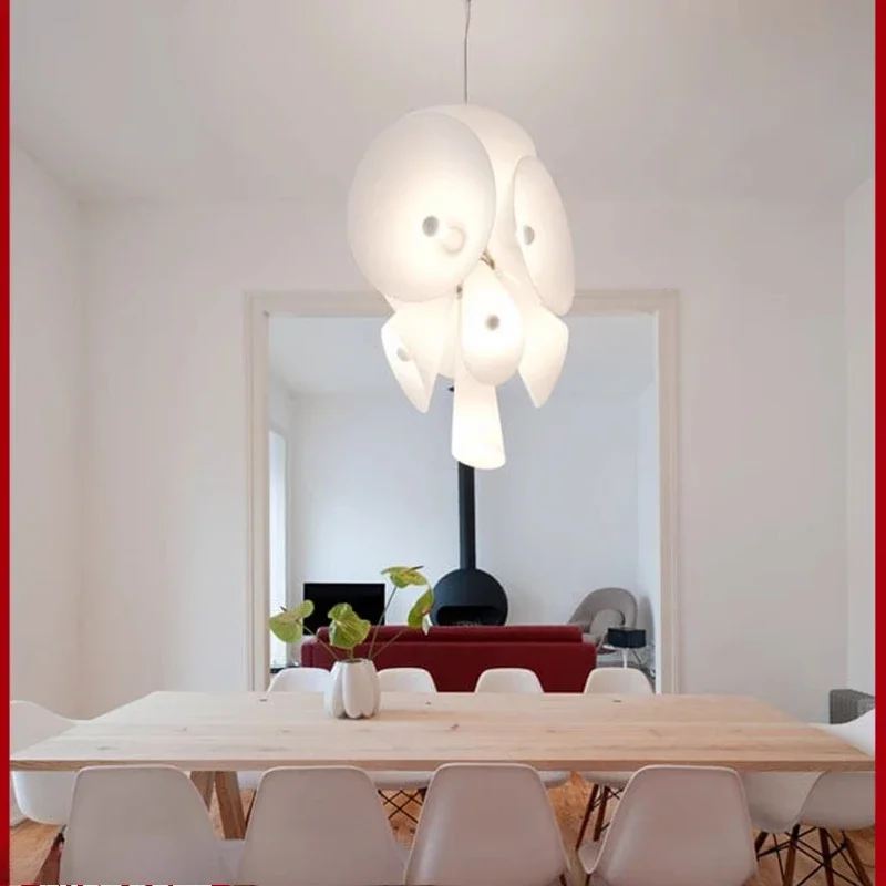 French chandelier antique retro restaurant bar counter designer horn stairwell light luxury high-end art
