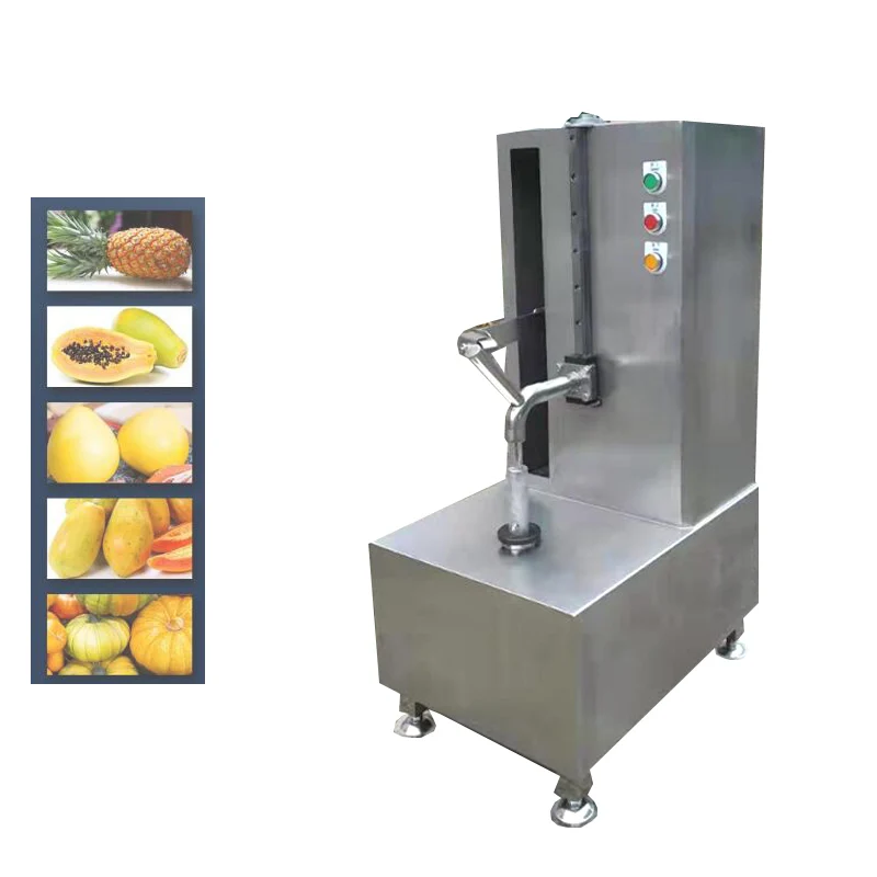 Industrial Pumpkin Pineapple Melon Wax Gourd Coconut Orange Peeling Machine Papaya Peeler