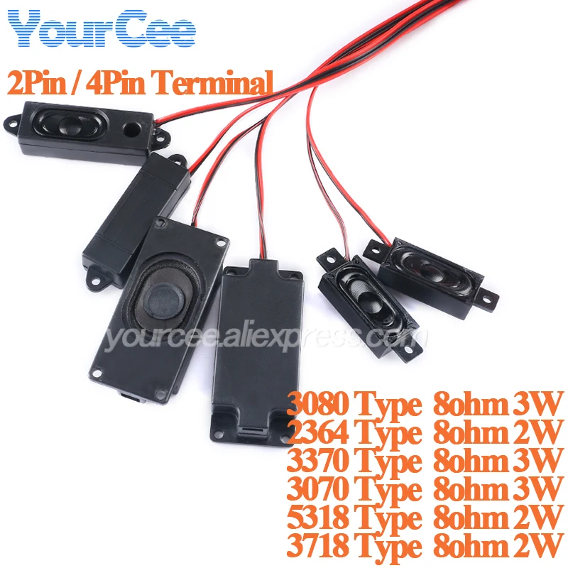 3370 3070 3080 Loudspeaker 8ohm 3W 2364 5318 3718 8ohm 2W Integrated Machine Multimedia Chamber Speaker Louder Alarm