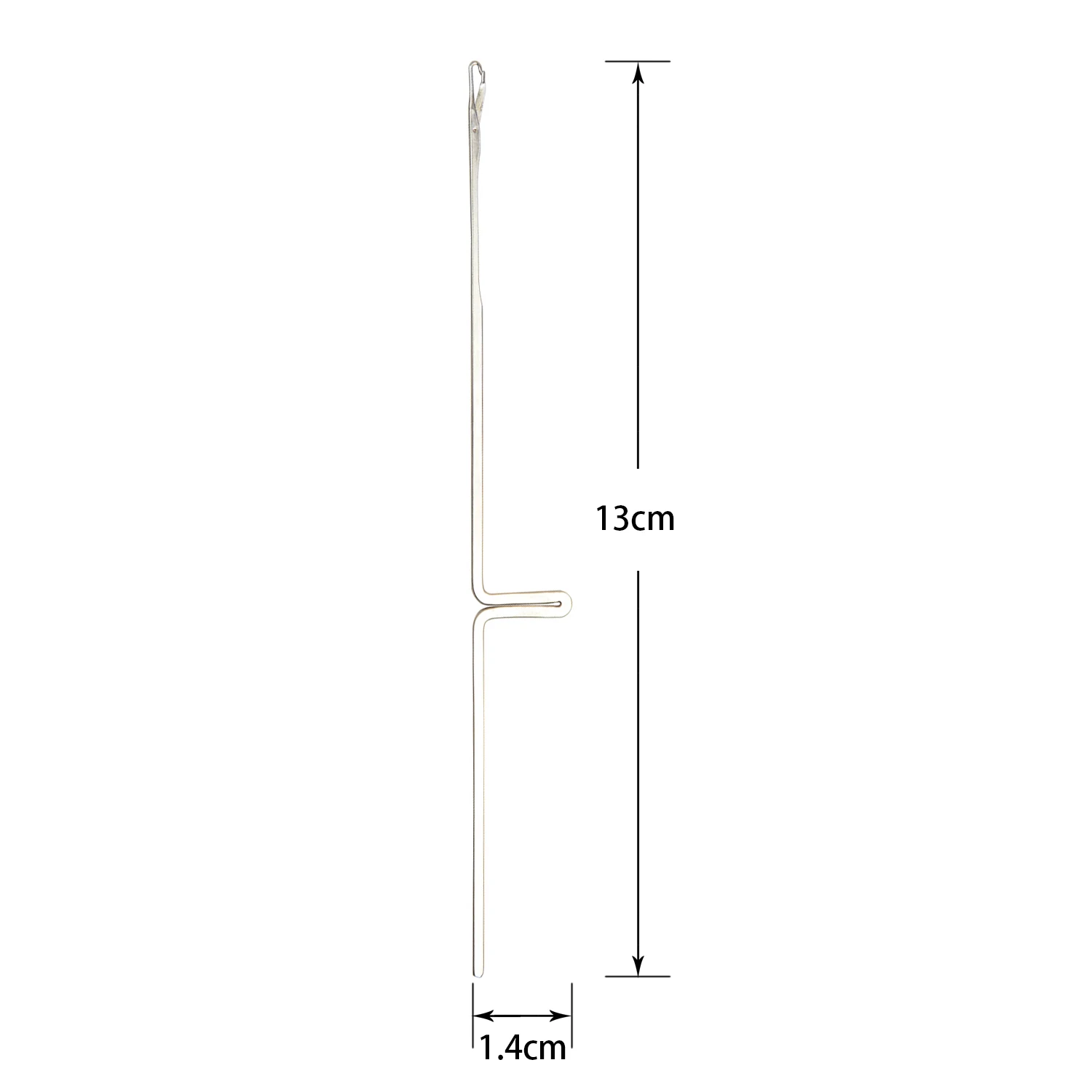 

1Pc Knitting Machine Needles Steel Crochet Hook With Tongue Dreadlocks Latch Hook Crochet Needle Sewing Repair DIY Tool Weave