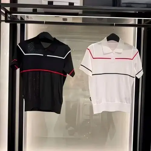 2026 New Golf Women's Activewear: Slim-Fit, Flattering, Sporty, Casual, Versatile, Stretchy, Windproof Knit Short-Sleeve Top
