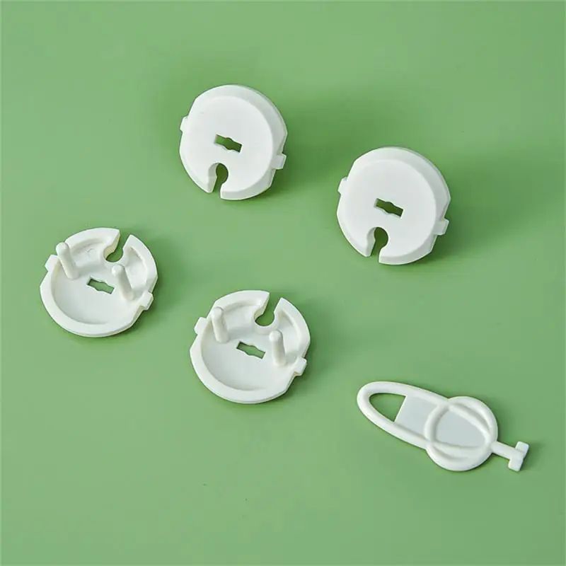 1/5/10pcs French Standard Plug Baby Safety Socket Covers Socket Protectors Child Safe Security Protection Anti Electric Shock