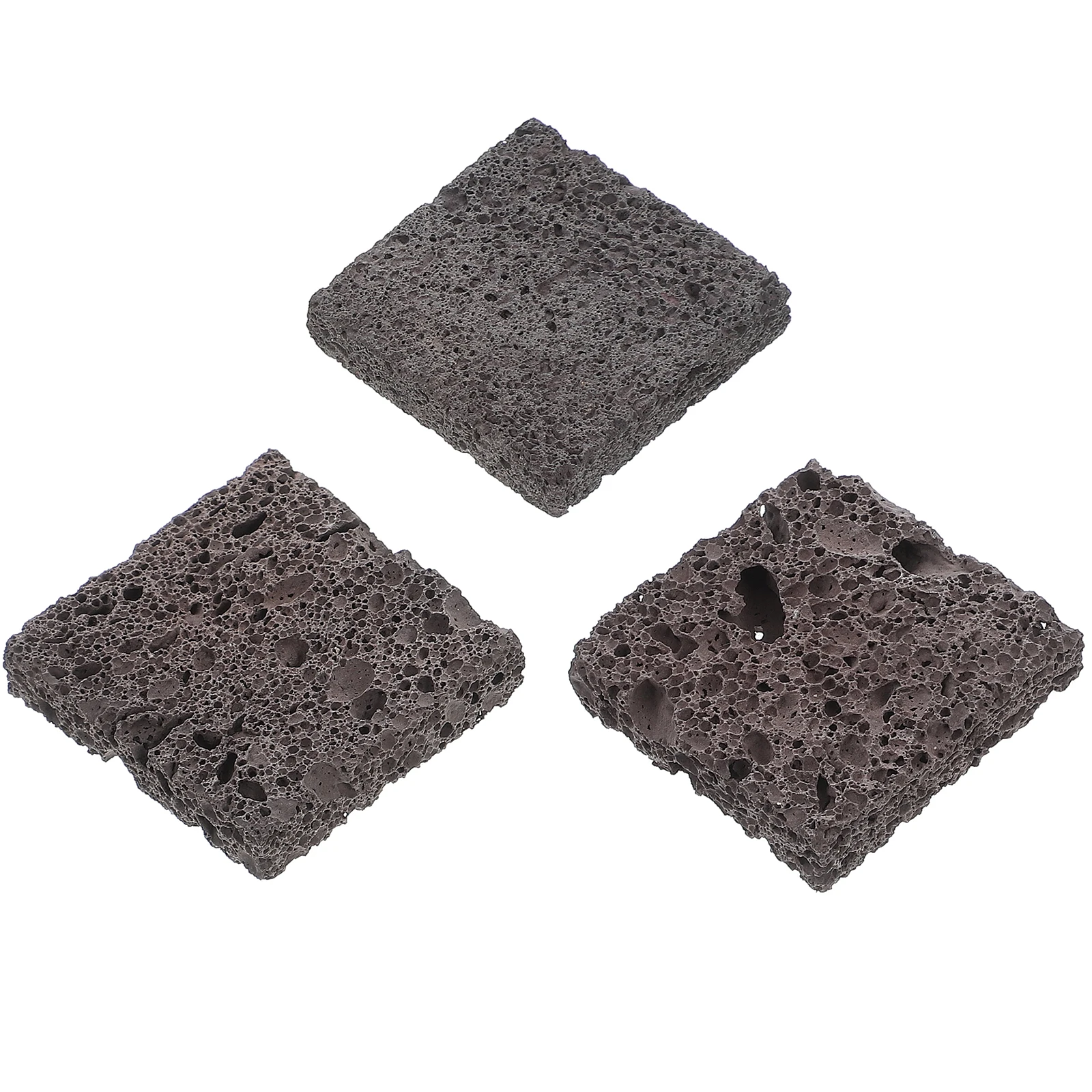 

3pcs Aquarium Planting Film Volcanic Rock Moss Anubias Water Grass Decorative Landscaping Rocks Aesthetic Easy Planting