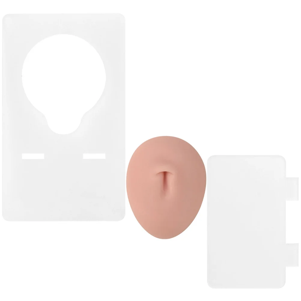 

Silicone Navel Practice 3D Artificial Navel Skin Highly Simulated Design Comfortable Touch Convenient Professional