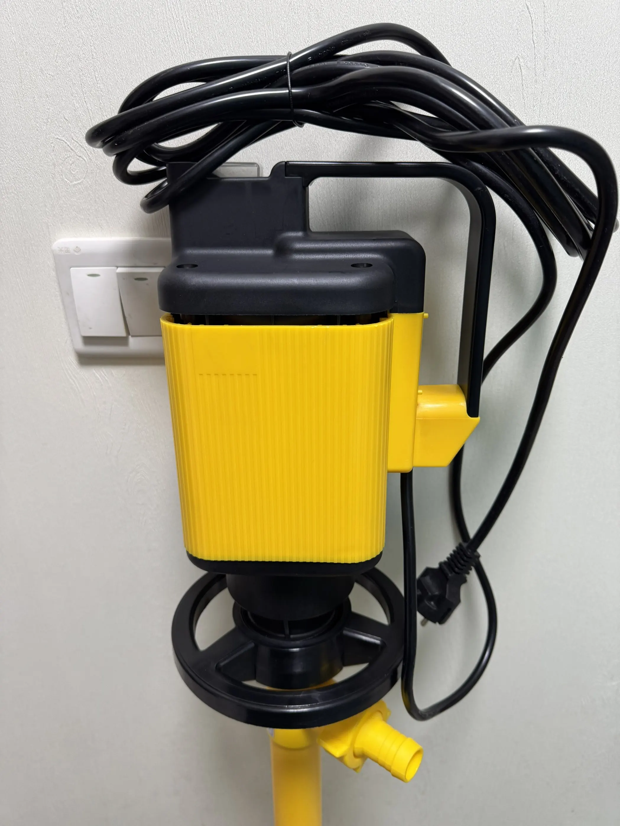 220v 50hz Standard Portable Vertical 55 Gallon Drum Pump With Metering Gauge For High Corrosive Chemical Liquids