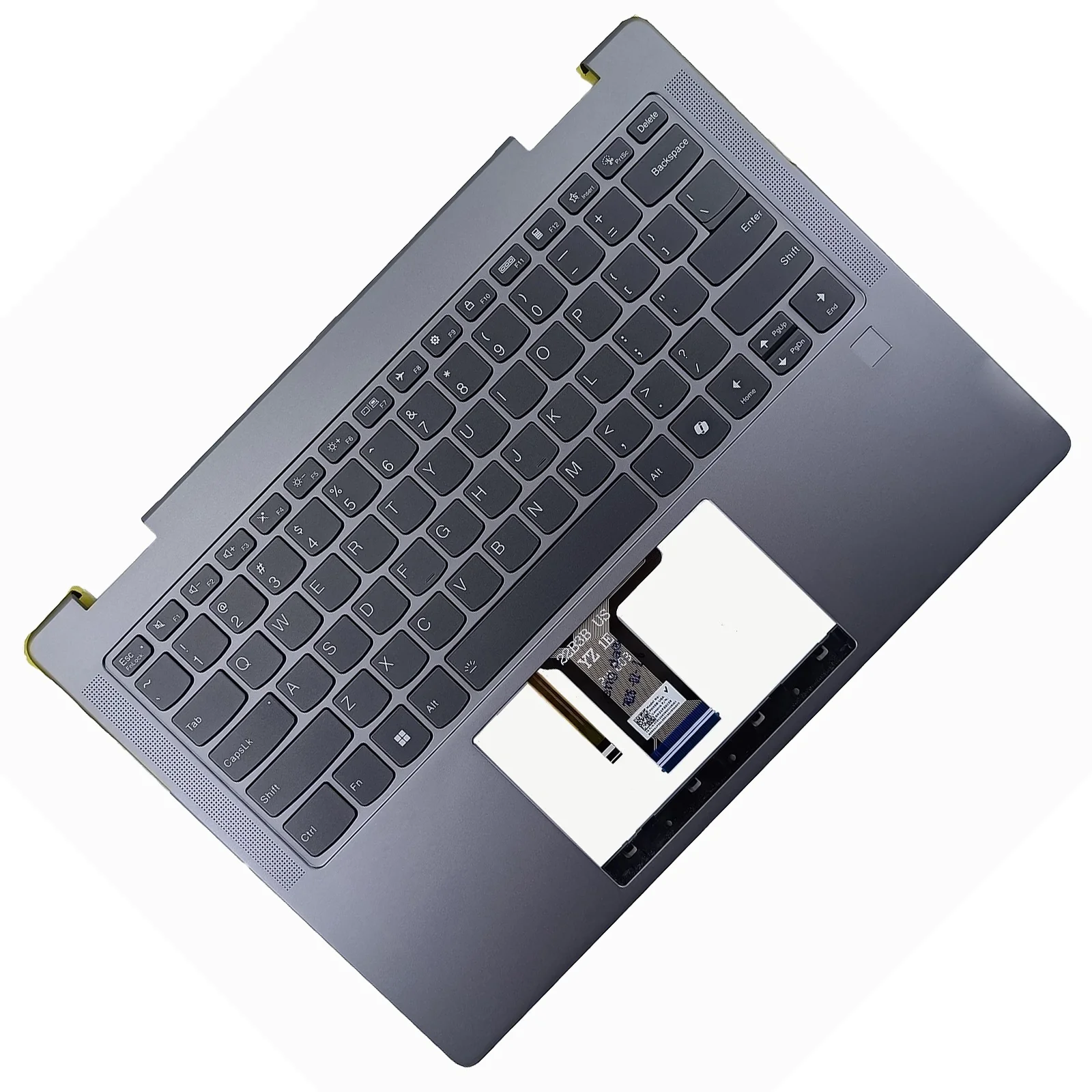

5CB1N96877 For Yoga 7 2-in-1 14AHP9 83DK Laptop Top Case Upper Palmrest Case C Cover w/ Backlit Keyboard 5CB1N96870