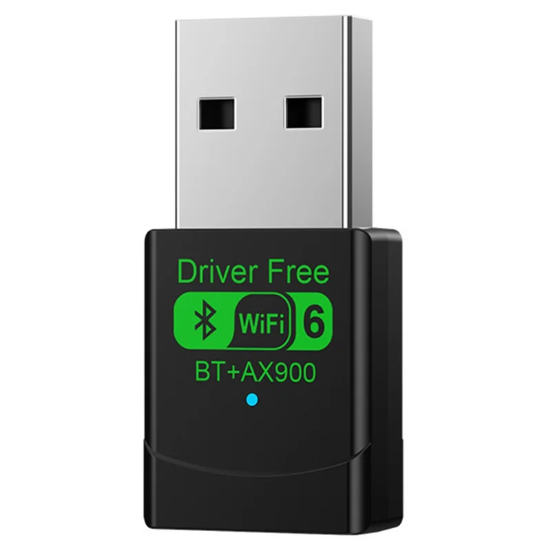 ABAC-Wifi 6 AX900 Bluetooth 5,4 Wi-Fi USB-адаптер Беспроводная сетевая карта 2,4G и 5 ГГц Wlan-приемник Приемник сигнала