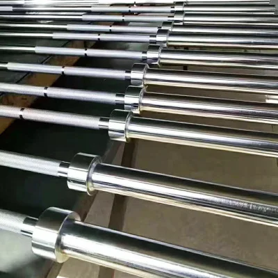 Hot Sale Customized  Weight Lifting Barbell bar Straight Barbell  bar for Commercial Gym Home Gympromote sales