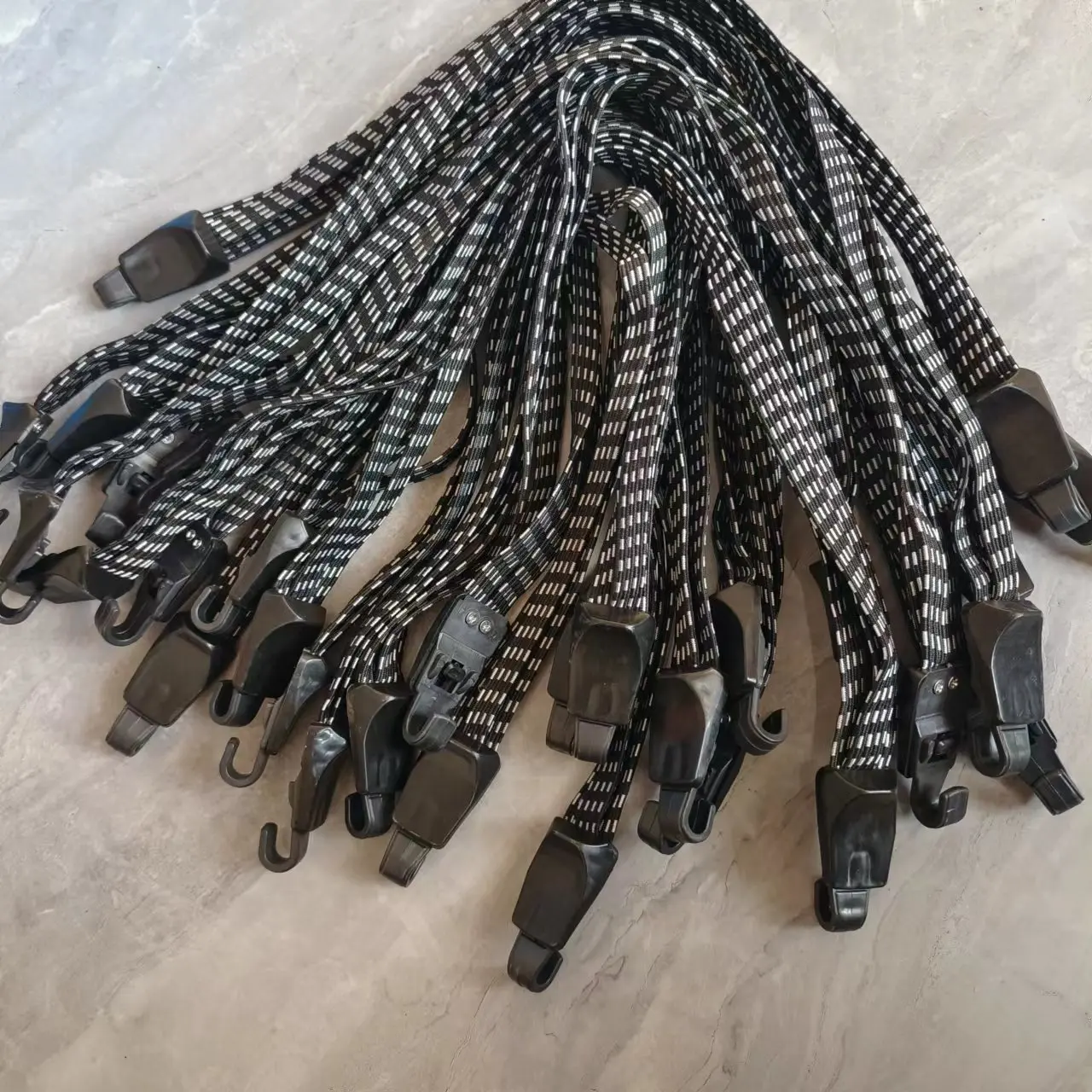 

Motorcycles Bicycle Luggage Rope Elastic Carrier Rack Straps Elastic Rubber Belt Buckle Rope Belt With Hook Mountain Bike Bag