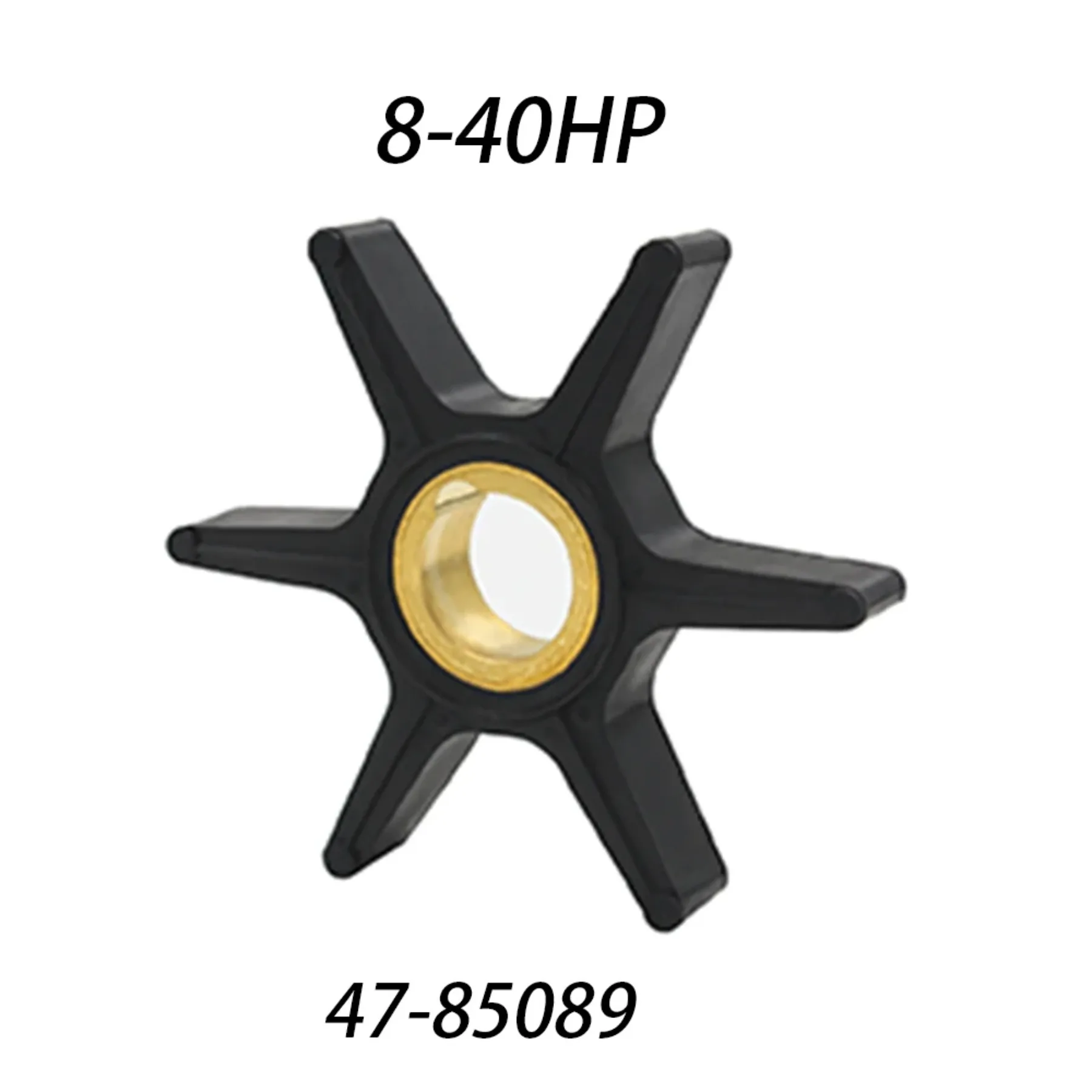 Outboard Water Pump Impeller for Mercury Mariner 8HP 18HP 20HP 25HP 30HP 40HP 50HP 70-225HP EFI Engine 47-85089 803630T 47-19453