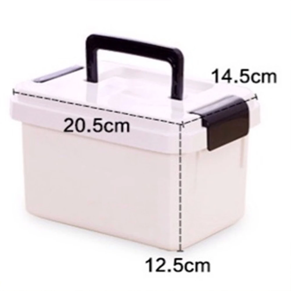 

Portable Medicine Storage Box Multifunctional Plastic Multi-Layer Case Durable Lightweight Emergency Medical Organizer For