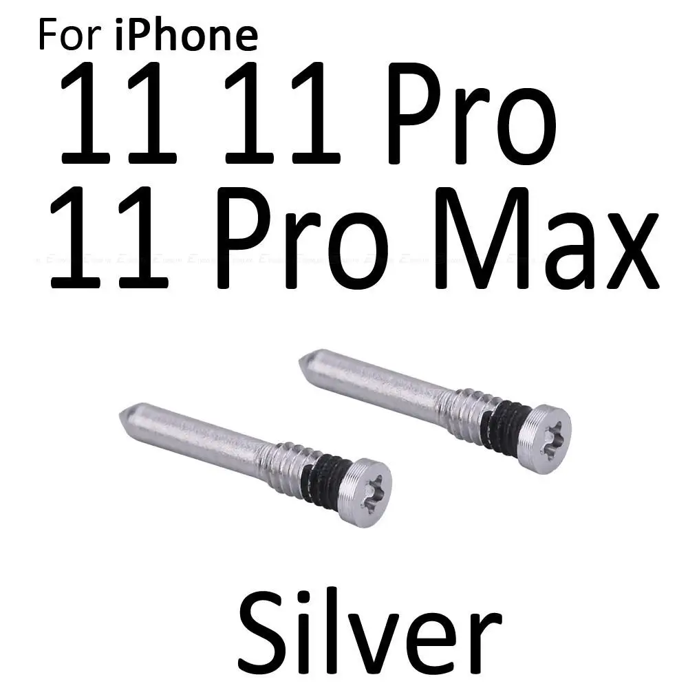 20pcs For iPhone 8 Plus 12 13 mini 11 Pro X XR XS Max SE 2020 2022 5-Point Star Pentalobe Bottom Dock Connector Screws