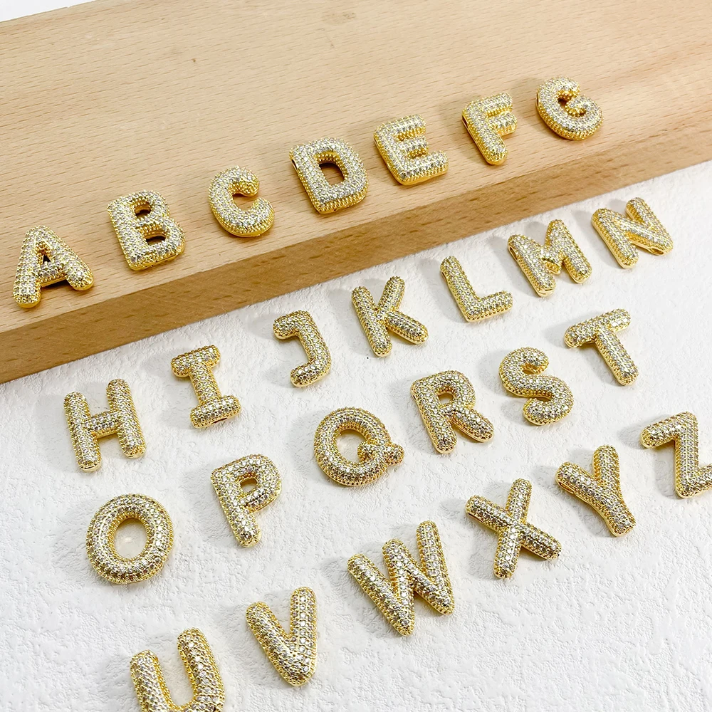 

Сердечный дизайн 30 шт. DIY ожерелье кулон/ювелирные аксессуары/форма буквы/медь/ручная работа/покрытие из настоящего золота/подвески # 194767